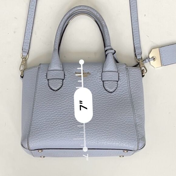 Kate Spade New York Carter Street Kylie Satchel Periwinkle - Picture 10 of 16